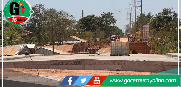 Población expectante por pronta culminación del Puente Andalucía 