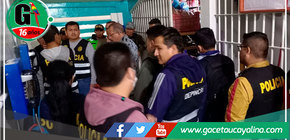 Huánuco: autoridades incautan droga y dinero durante megaoperativo