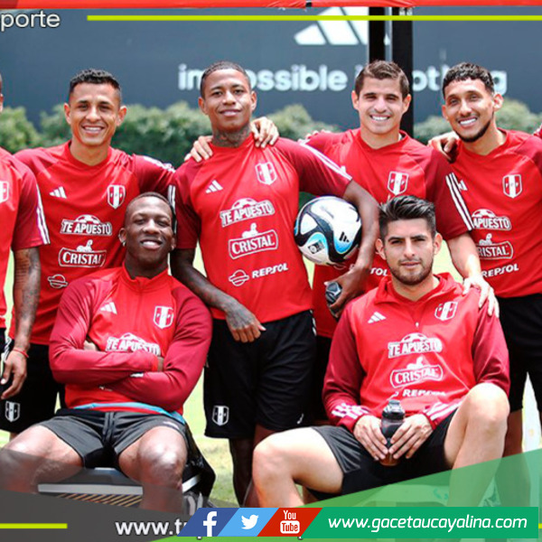 Primer entrenamiento de Oliver Sonne con la Selección Peruana de Fútbol.