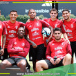 Primer entrenamiento de Oliver Sonne con la Selección Peruana de Fútbol.
