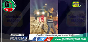 San Martín inaugura nuevas juntas vecinales