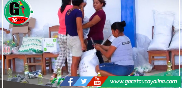 Distribución de Canastas Benéficas para Comunidades Nativas y Pueblos Ribereños de Sepahua