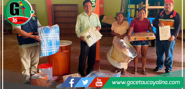 Municipalidad de Atalaya Brinda Ayuda Humanitaria a Víctima de Incendio