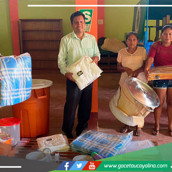 Municipalidad de Atalaya Brinda Ayuda Humanitaria a Víctima de Incendio