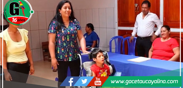 Municipalidad de Ucayali Contribuye con Sillas de Ruedas Adaptadas para el CEBE "San Francisco"