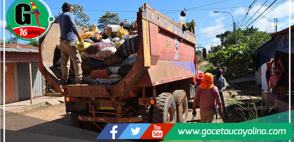 En funcionamiento el tercer turno de recolección de residuos sólidos en Yarinacocha 