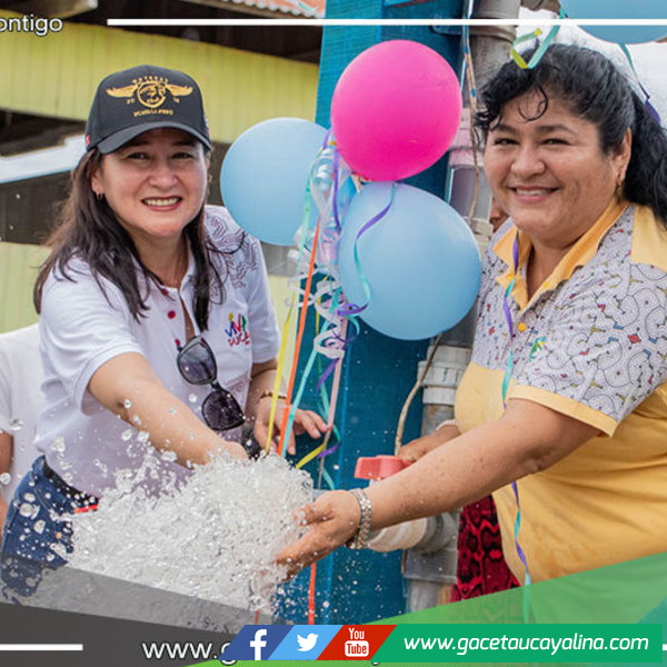 GOREU y MPCP entregan sistema de abastecimiento domiciliaria de agua en el caserío Tahuantinsuyo