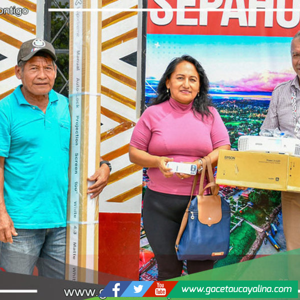 Proyecto Educativo en Sepahua: Entrega de Bienes Mejora Condiciones Estudiantiles en 15 Instituciones