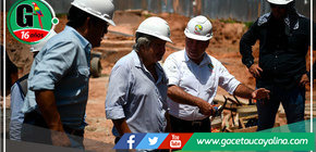 Nuevo gerente de Infraestructura se comprometió a agilizar la culminación de más de un centenar de obras