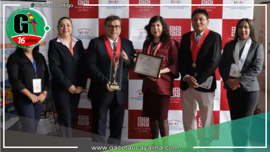 Corte de San Martín recibe premio a la mejor práctica iberoamericana