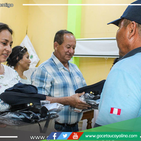 Entrega de Implementos de Protección a Personal de Seguridad en Atalaya