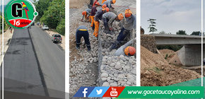 Solo faltan diez kilómetros para culminar asfaltado de la carretera Neshuya - Curimaná 