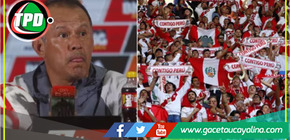 “La bandera va más allá de alguna simpatía”: el pedido de Reynoso a la hinchada de Perú