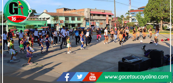 Vida saludable para chicos y grandes todos los sábados en plaza de Yarinacocha 