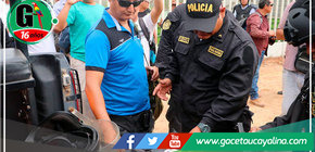 Intervienen a 5 personas con armas de fuego durante diligencia en predio municipal del km. 6 