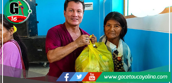 Alcalde de Tahuania lidera distribución de alimentos en comunidades nativas con respaldo de Qali Warma