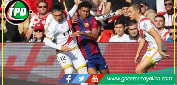 FC Barcelona volvió a tropezar en LaLiga: empate 1-1 ante el Rayo en Vallecas