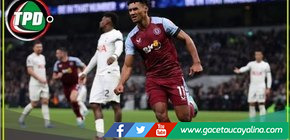 Tottenham perdió 2 a 1 ante Aston Villa por la Premier League 