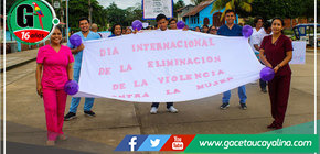 Marcha Unificada en Bolognesi: Comunidad se Moviliza para Conmemorar el Día Internacional de la Eliminación de la Violencia contra la Mujer