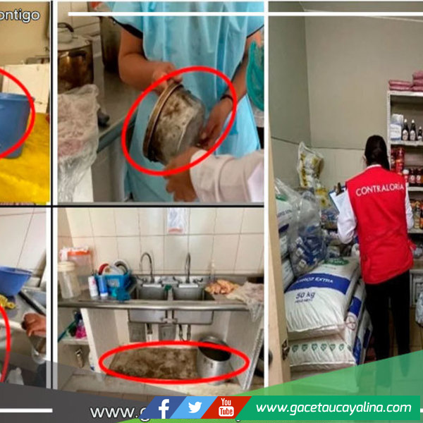 Huánuco: Encuentran utensilios en mal estado en área de cocina del Hospital Carlos Showing