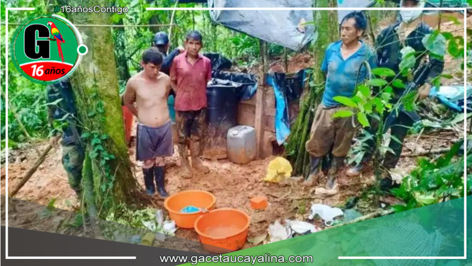 Desmantelan laboratorio de cocaína en Marañón y capturan a tres delincuentes