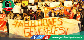 Organizaciones de Cusco piden nuevas elecciones