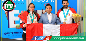 Deportistas de vela que lograron el oro en Santiago de Chile retornaron al país. 