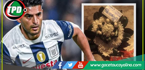  Triste noticia: poco antes de la final, una corona fúnebre fue enviada a la residencia de Carlos Zambrano
