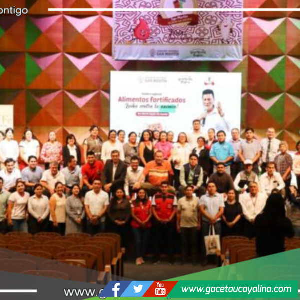 San Martín: Cumbre regional de alimentos fortificados 