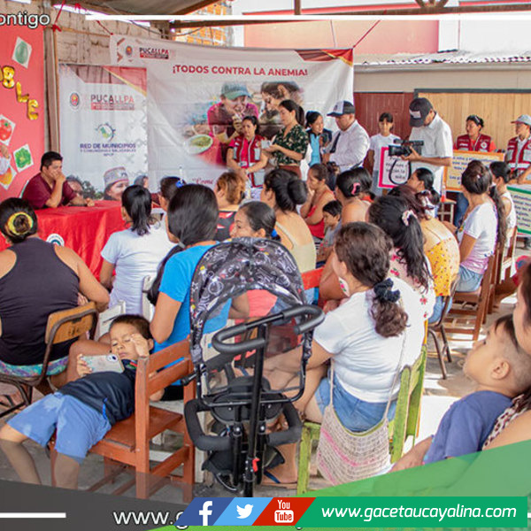 MPCP continúa realizando las buenas prácticas de alimentos para reducir la anemia 