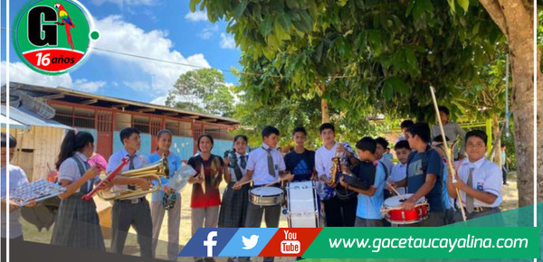 Emotiva Donación de Banda de Música Transforma la Educación en la I.E 746 de Santa Rosa de Huayali, Sauce