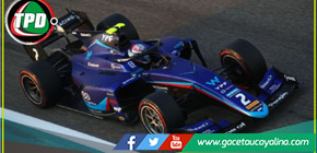 Franco Colapinto cerró los test de Fórmula 2 en Abu Dhabi