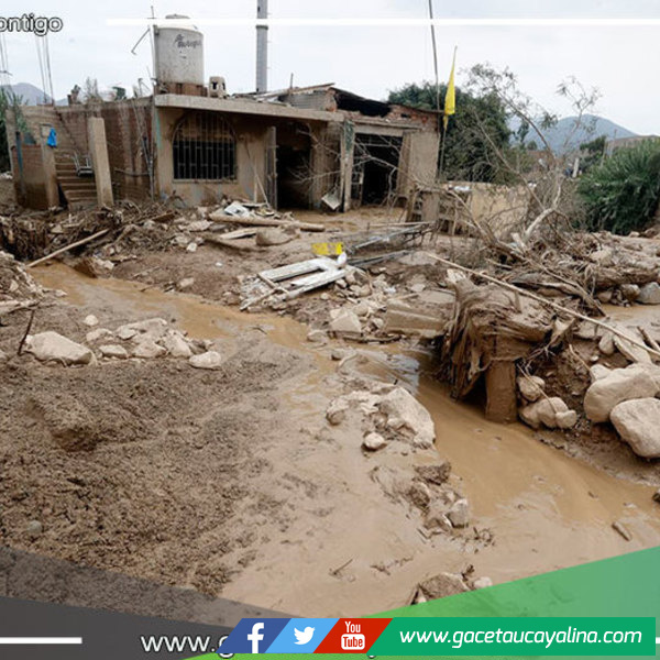Se extienden lluvias  en 362 distritos pueden ocurrir huaicos y derrumbes 