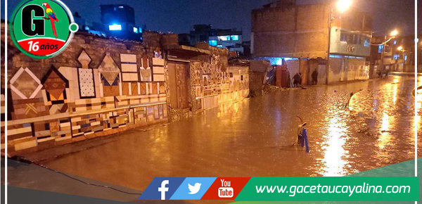 357 distritos de 10 regiones están en riesgo muy alto por lluvias intensas 