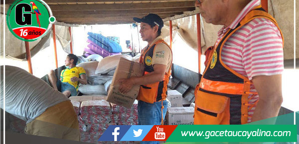 Ayuda inmediata para familias afectadas por inundación en Manco Capac en la Provincia de Ucayali