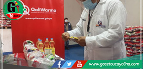 Qali Warma asegura calidad e inocuidad en alimentos para el Colegio Julio Mario Ruiz Zamora en el Barrio Huayco