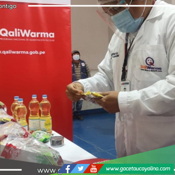 Qali Warma asegura calidad e inocuidad en alimentos para el Colegio Julio Mario Ruiz Zamora en el Barrio Huayco