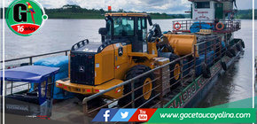 La Municipalidad de Sepahua celebra la llegada del Cargador Frontal, potenciando el desarrollo vial del distrito