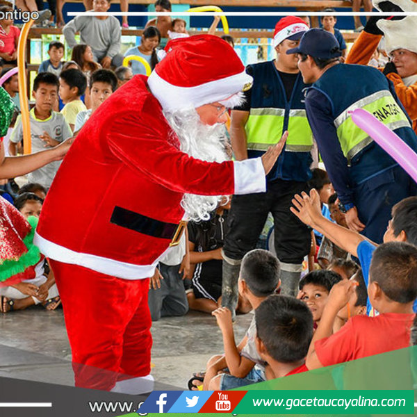 Navidad Llena de Magia en Sepahua: Alcalde Salcedo Ríos Lleva Alegría a por lo menos 1000 Niños