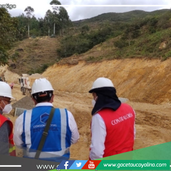 La Contraloría identifica carencia de equipos en la ejecución de la carretera entre Cajamarca y Amazonas.