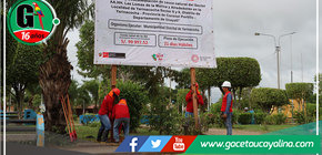 Alcaldesa de Yarinacocha apertura programa Llamkasun en A. H. Las Lomas de la Molina y alrededores 