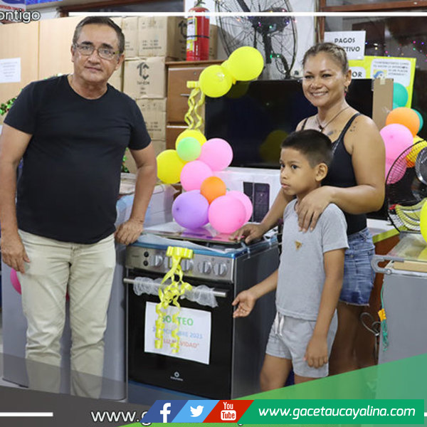 Se sortearon premios para contribuyentes puntuales en Yarinacocha