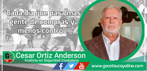 Cada día que pasa mas gente de compras y menos control