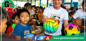 Celebración Navideña en Tahuania: Chocolatada llena de Alegría y Compañerismo