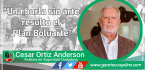 Una burla sin arte resulto el plan Boluarte