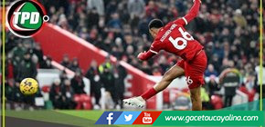 Liverpool derrotó agónicamente a Fulham por 4 a 3