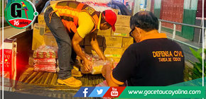 Alcalde de Ucayali encabeza esfuerzos humanitarios tras intensas lluvias en la comunidad Manco Capac