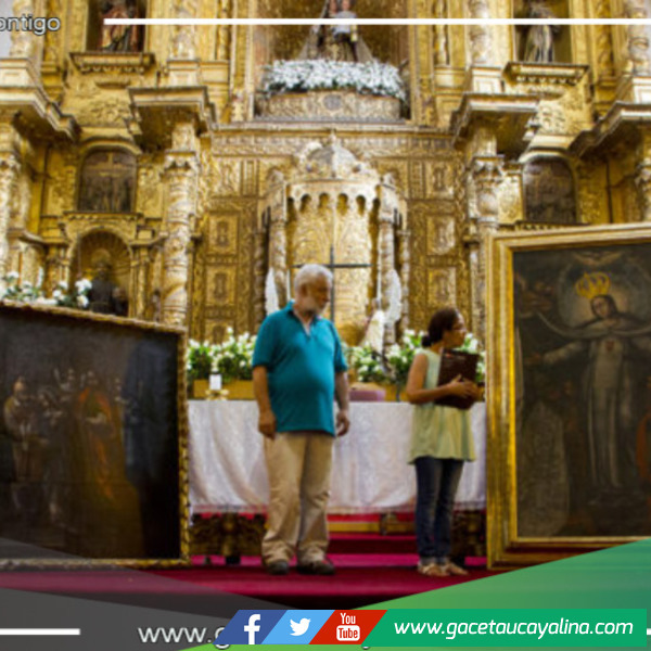 Recuperan 17 pinturas de diferentes parroquias del Cusco y Puno