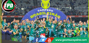 Palmeiras, de Joaquín Piquerez, se consagró campeón; Santos descendió a la B