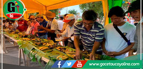 Degustan la patarashca más larga del mundo en fiesta patronal de Loreto 